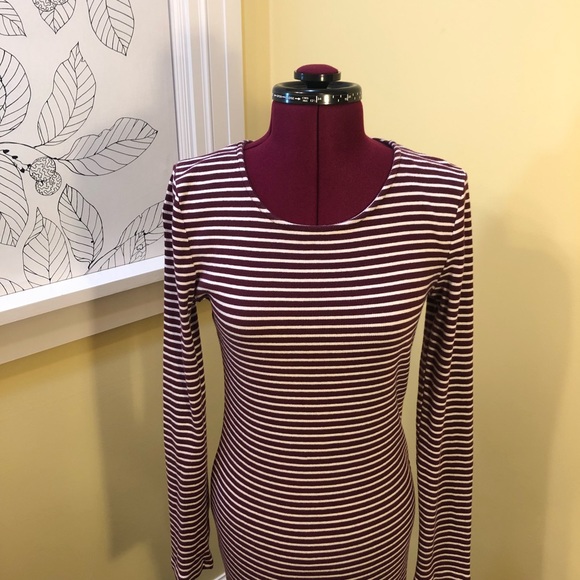 F21 | Striped Midi Dress - Picture 5 of 8